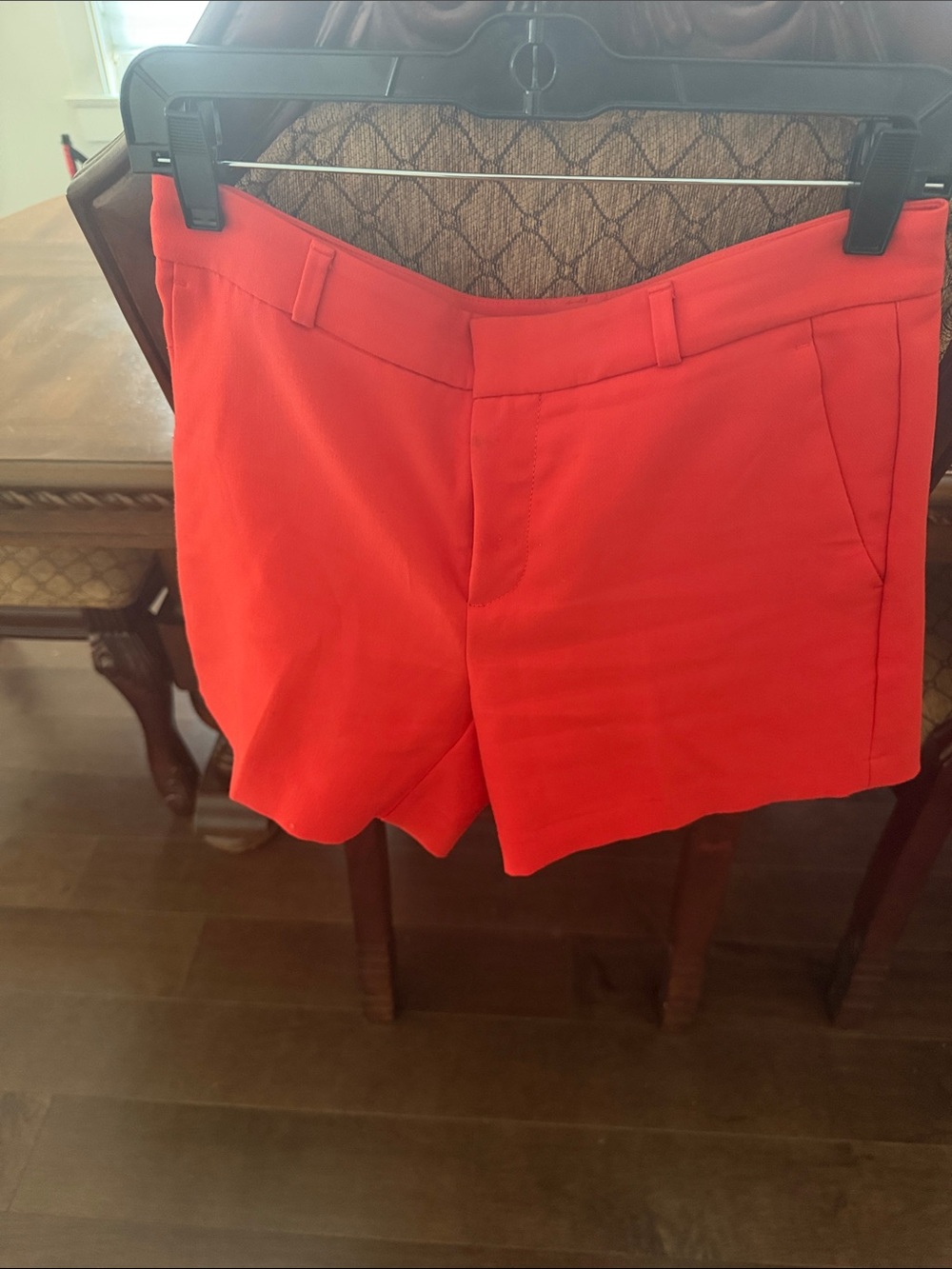 Banana Republic Bright Red Tailored Bermuda Shorts - Picture 1 of 4